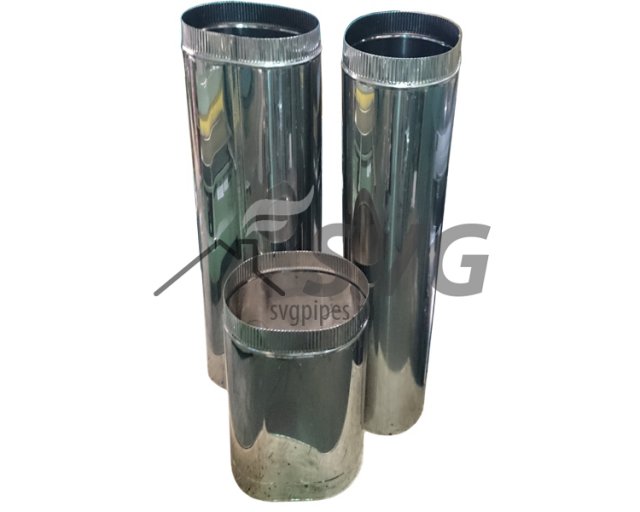  Комплект овального дымохода